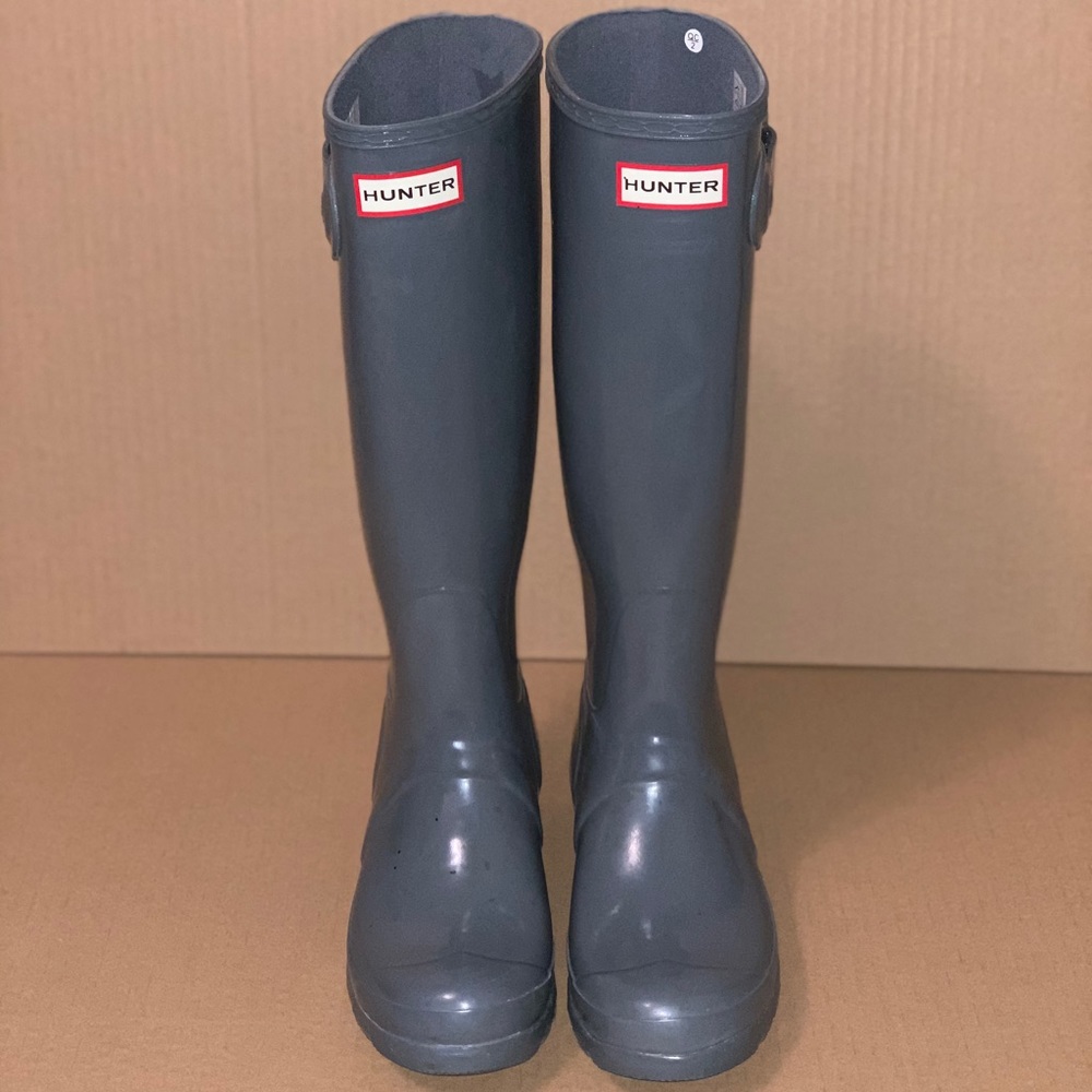Hunter Original Tall Gloss Rain Boots US 7 UK 5